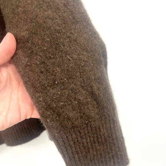 Quince Brown Crew Neck Sweater - Picture 7 of 7